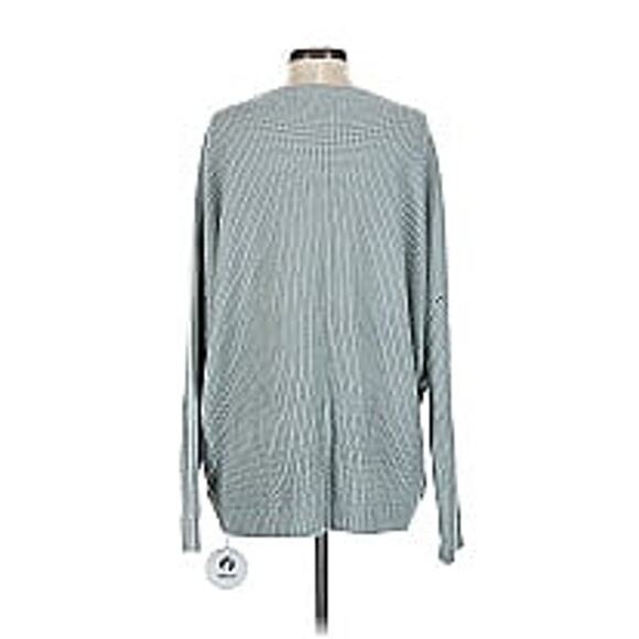 NWT Ugerlov Dusty Blue Knit baggy long sleeve wool sweater S/M - Picture 3 of 6